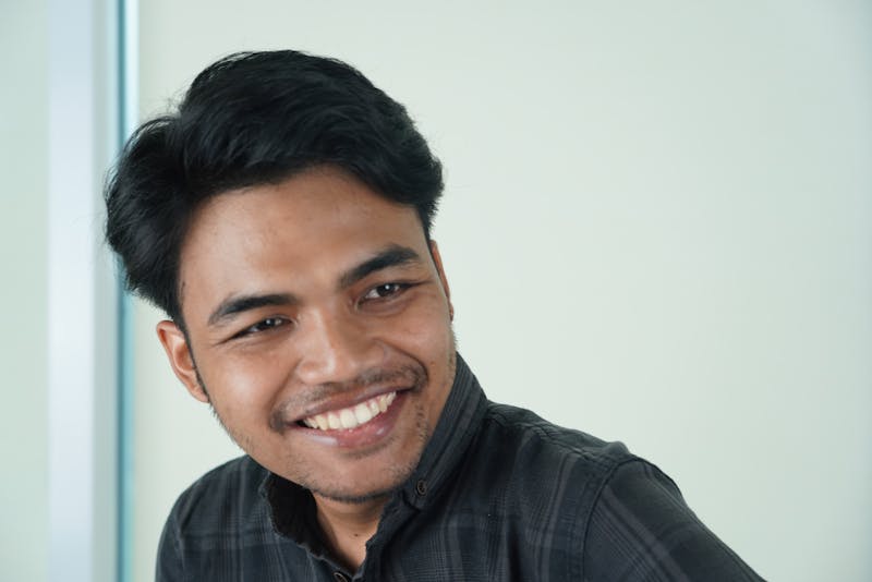 Fresh brewed iced tea with lemon